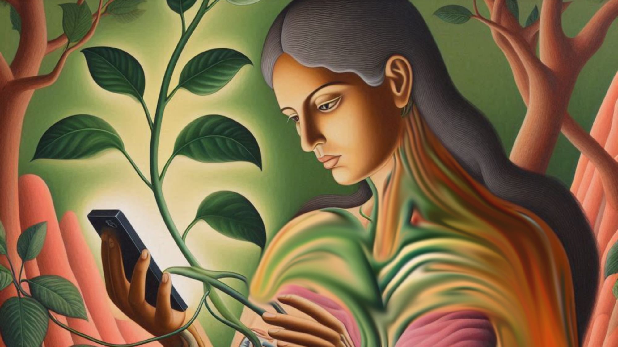 Eva y la tecnología